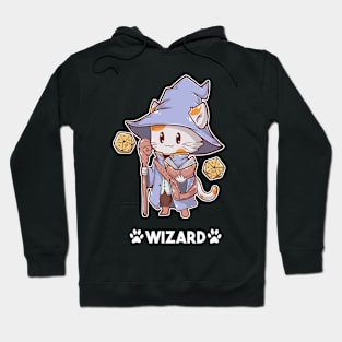 Wizard Paw Text Hoodie